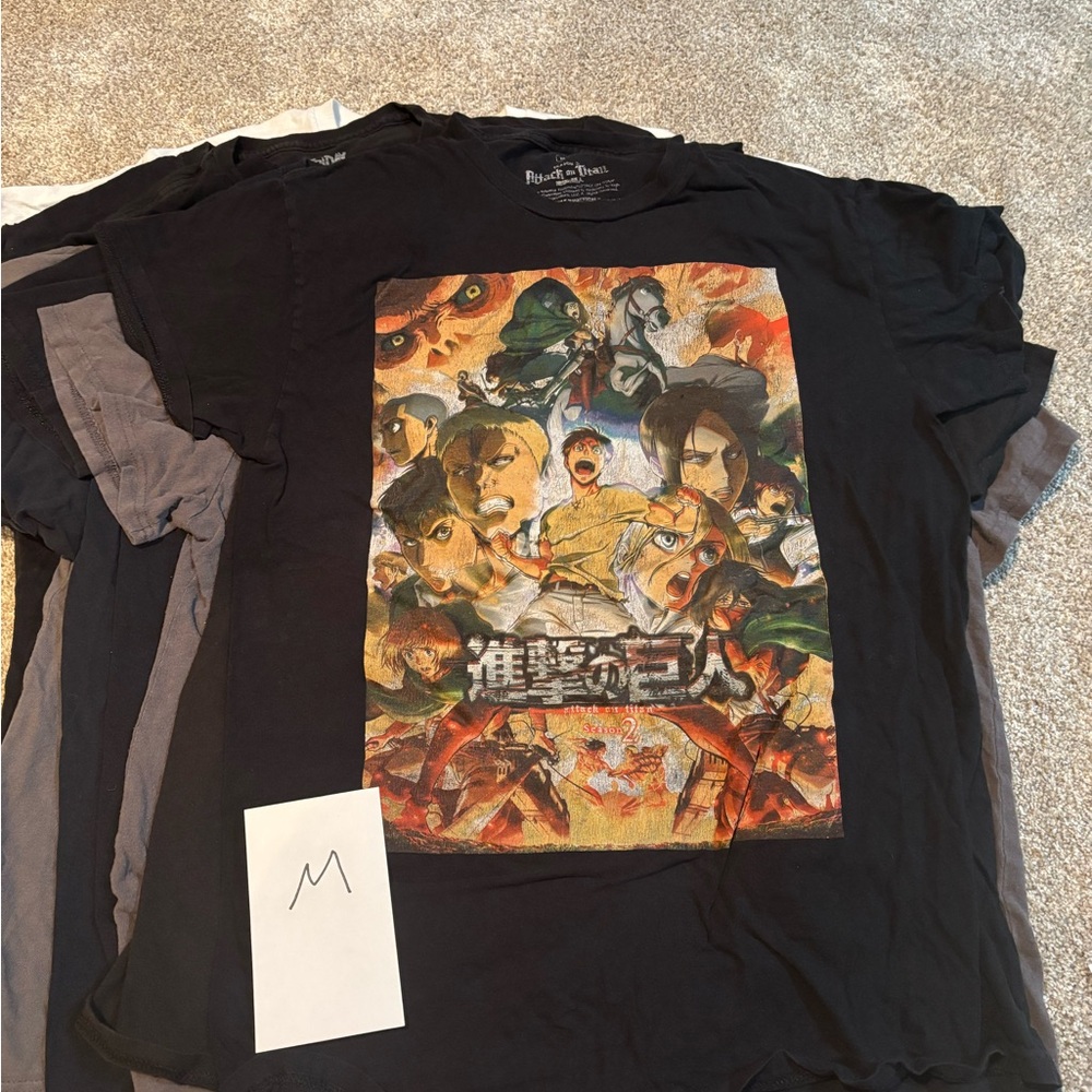 Variety of licensed T shirts